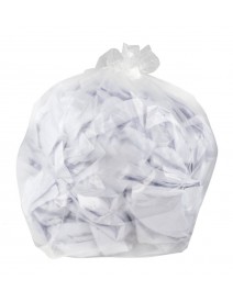 Clear Wheelie Bin Sacks - Case of 100